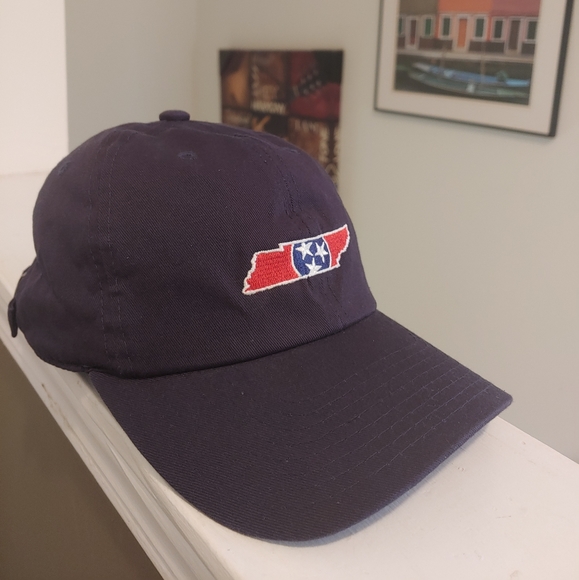 Tennessee Traditional Navy Strapback Hat - Picture 2 of 9
